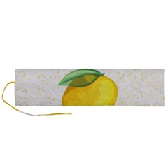 Illustration Sgraphic Lime Orange Roll Up Canvas Pencil Holder (l) by HermanTelo