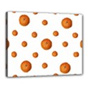 Tangerines Photo Motif Pattern Design Canvas 20  x 16  (Stretched) View1