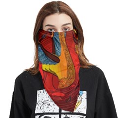 Dragon Metallizer Face Covering Bandana (triangle) by HermanTelo