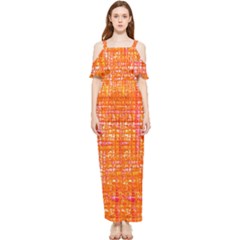 Mosaic Tapestry Draped Sleeveless Chiffon Jumpsuit by essentialimage