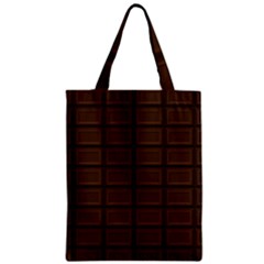 Milk Chocolate Zipper Classic Tote Bag by goljakoff
