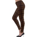 Milk chocolate Lightweight Velour Leggings View3