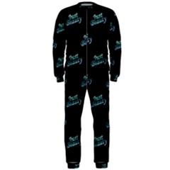 Just Beauty Words Motif Print Pattern Onepiece Jumpsuit (men)  by dflcprintsclothing