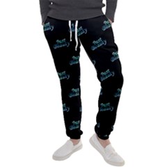 Just Beauty Words Motif Print Pattern Men s Jogger Sweatpants by dflcprintsclothing