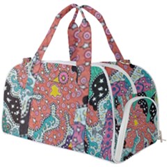 Supersonic Spaceopus Burner Gym Duffel Bag by chellerayartisans