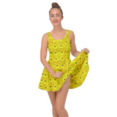 Flowers From Heaven  With A Modern Touch Inside Out Casual Dress by pepitasart