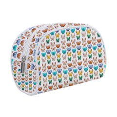 Butterfly Digital Paper Lace Make Up Case (small) by Mariart