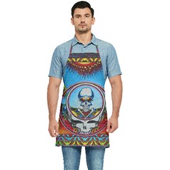 Grateful Dead Wallpapers Kitchen Apron by Sapixe
