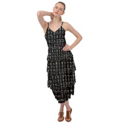 Alchemical Symbols - Collected Inverted Layered Bottom Dress by WetdryvacsLair