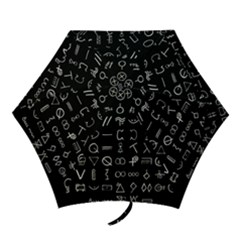 Hobo Signs Collected Inverted Mini Folding Umbrellas by WetdryvacsLair