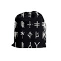 Ogham Rune Set Complete Inverted Drawstring Pouch (Large) View1