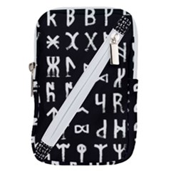 Macromannic Runes Collected Inverted Belt Pouch Bag (large) by WetdryvacsLair