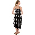Macromannic Runes Collected Inverted Layered Bottom Dress View2