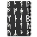Medieval Runes Collected Inverted Complete 5.5  x 8.5  Notebook View2