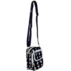 Younger Futhark Rune Set Collected Inverted Shoulder Strap Belt Bag by WetdryvacsLair