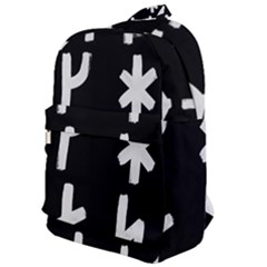 Younger Futhark Rune Set Collected Inverted Classic Backpack by WetdryvacsLair