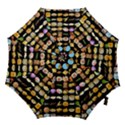 Glitch Glitchen Food Pattern One Hook Handle Umbrellas (Large) View1