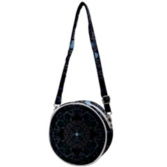 Mandala - 0007 - Complications Crossbody Circle Bag by WetdryvacsLair