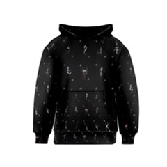 Brush And Ink Card Sequence Collected Kids  Pullover Hoodie by WetdryvacsLair