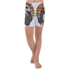 Possum  Kids  Lightweight Velour Capri Yoga Leggings