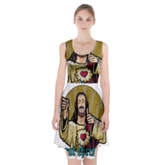 Buddy Christ Racerback Midi Dress by Valentinaart