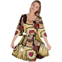 Buddy Christ Velour Kimono Dress View1