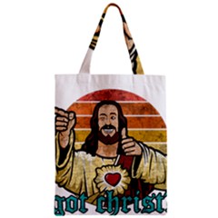 Got Christ? Zipper Classic Tote Bag by Valentinaart
