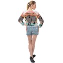 Chinese New Year ¨C Year of the Ox Banded Bottom Chiffon Top View2