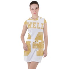 Orwell 84 Drawstring Hooded Dress by Valentinaart