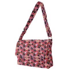 Sweet Donuts Full Print Messenger Bag (l) by Sparkle