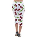 Fruit Life Lightweight Velour Capri Leggings  View2