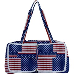 Red White Blue Stars And Stripes Multi Function Bag by yoursparklingshop