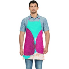 Two Hearts Kitchen Apron by essentialimage
