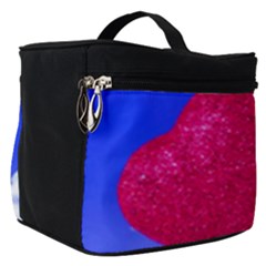 Two Hearts Make Up Travel Bag (small) by essentialimage