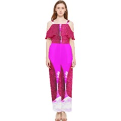 Two Hearts Draped Sleeveless Chiffon Jumpsuit by essentialimage