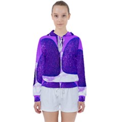 Two Hearts Women s Tie Up Sweat by essentialimage