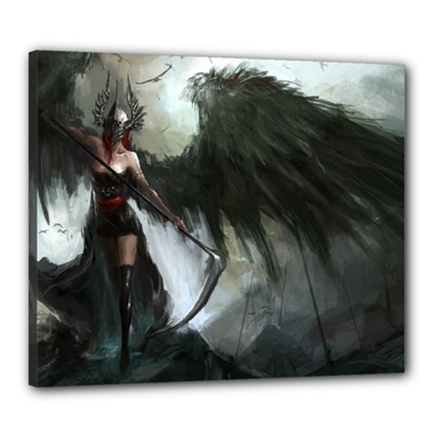 Angell Of The Scythe Canvas 24  X 20  (stretched) by 2853937