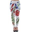 Summer flowers Lightweight Velour Leggings View1