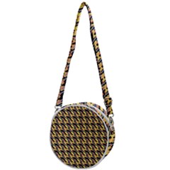 Digital Art Crossbody Circle Bag by Sparkle