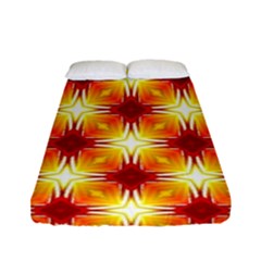 Background Boxes Seamless Fitted Sheet (full/ Double Size) by Dutashop