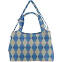 Pattern Texture Chevron Double Compartment Shoulder Bag View1