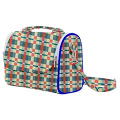 Texture Plaid Satchel Shoulder Bag by Dutashop