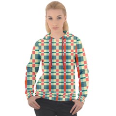 Texture Plaid Women s Overhead Hoodie by Dutashop