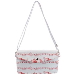 Folk Ornament Removable Strap Clutch Bag by Eskimos