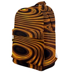 Wave Abstract Lines Classic Backpack by Dutashop