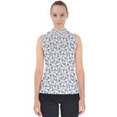 City Mock Neck Shell Top by SychEva