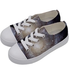 Spiral Galaxy Kids  Low Top Canvas Sneakers by ExtraAwesomeSauce