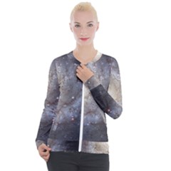 Spiral Galaxy Casual Zip Up Jacket by ExtraAwesomeSauce