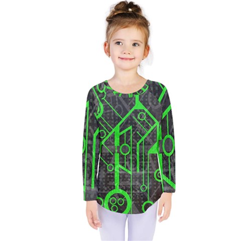 Tech Kids  Long Sleeve Tee by ExtraAwesomeSauce