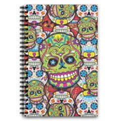 Sugar Skulls 5 5  X 8 5  Notebook by ExtraAwesomeSauce